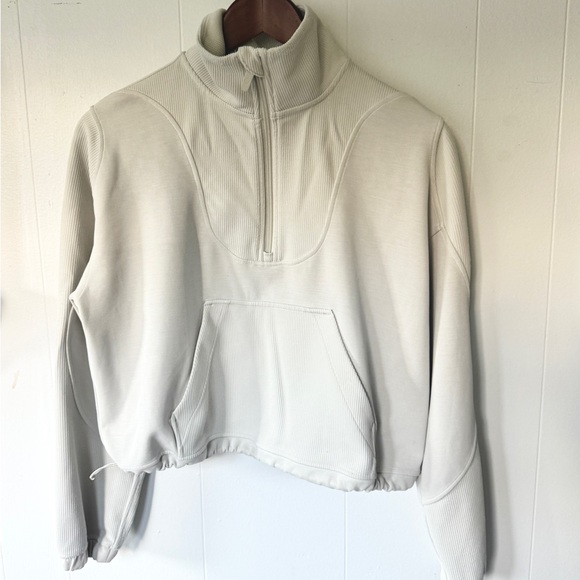 lululemon athletica Tops - ✨ Lululemon Scuba Funnel Neck Half Zip – Size 6 ✨
